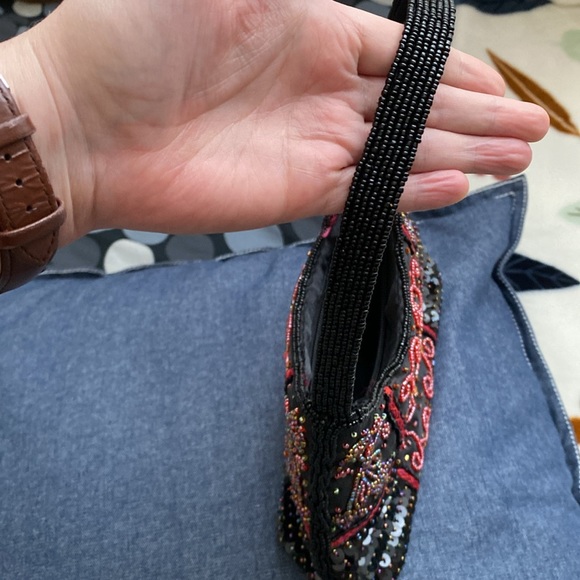 Y2K Le Chateau beaded handbag, bag, purse. - Picture 4 of 6